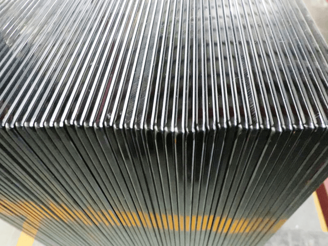 закаленное стекло цвета евробронзы