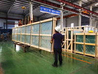 Изготовленное на заказ большое сэндвич-стекло из закаленного стекла