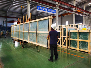 Изготовленное на заказ большое сэндвич-стекло из закаленного стекла