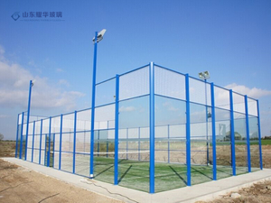 Закаленное стекло 10 мм 12 мм для теннисного корта