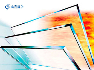 монолитное противопожарное стекло