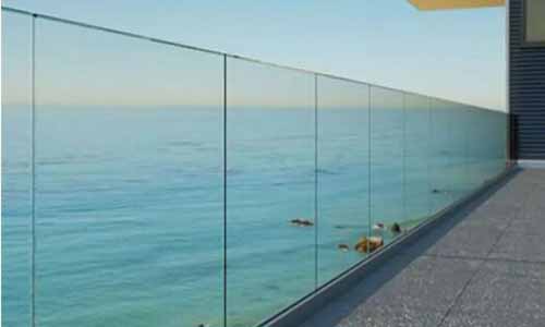 стеклянный поручень